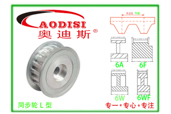 L100直孔同步帶輪